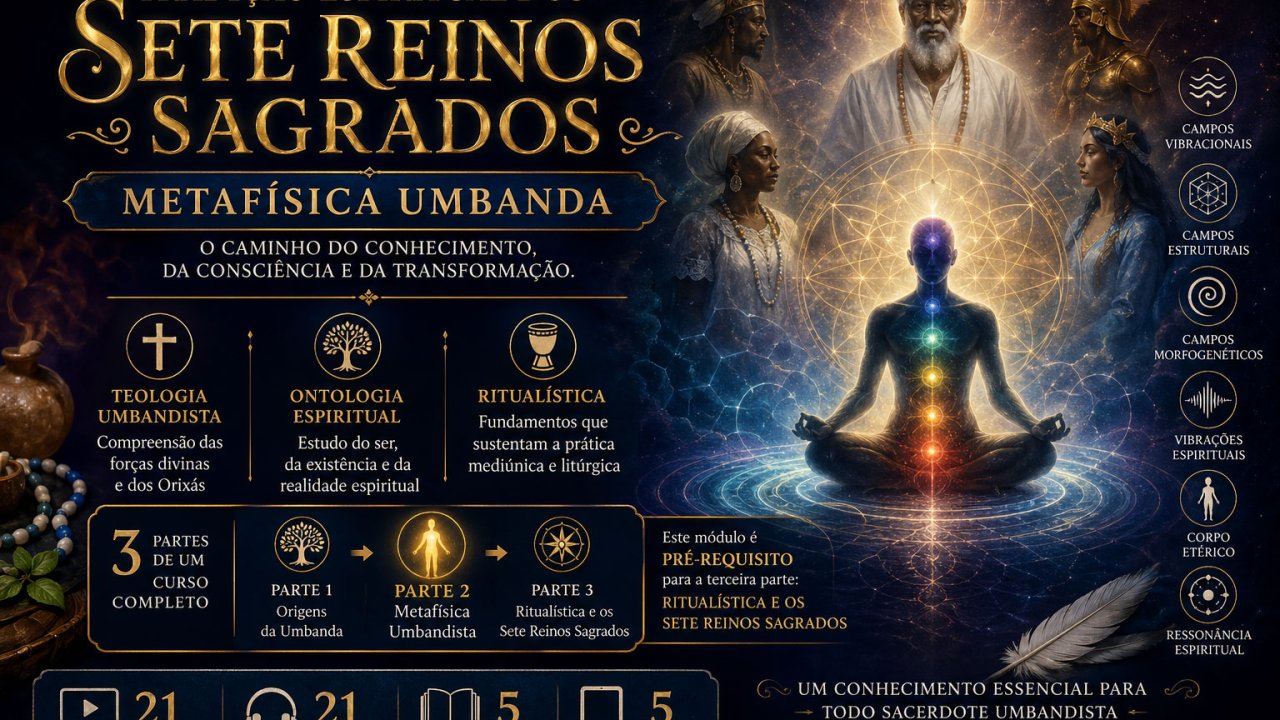 Tradição Espiritual dos Sete Reinos Sagrados - Metafísica Umbandista